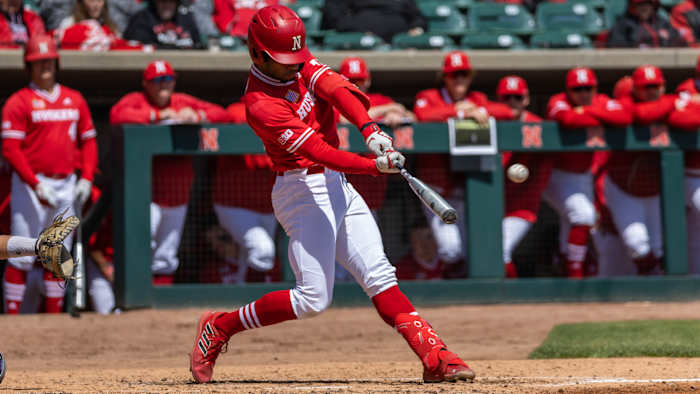 2023 Nebraska vs Northwestern baseball game 3 Brice Matthews